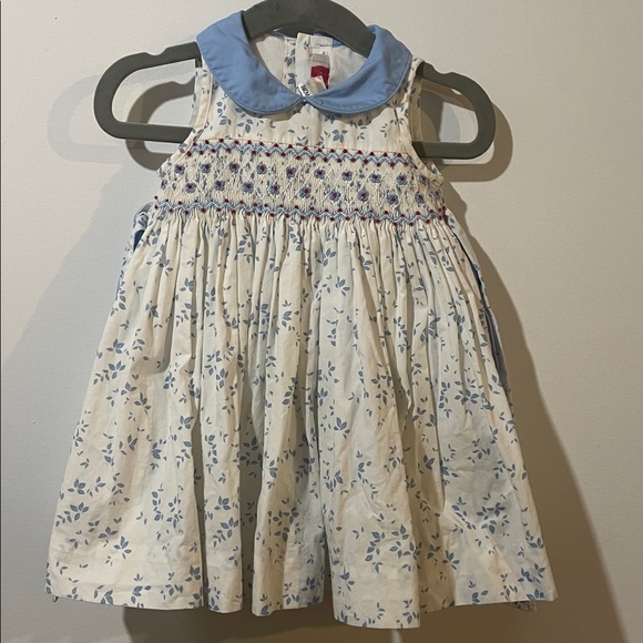 Antoinette Paris Blue Floral Formal Dress -12 Months - Birthday Dress!! -  cruiseboatoman.com
